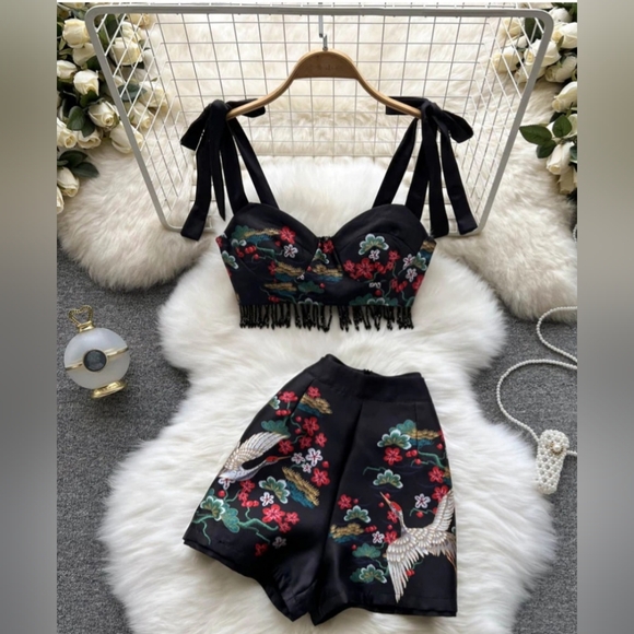 Matching Set Brallet and Shorts - Picture 1 of 10